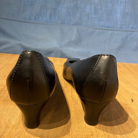 VINTAGE GUCCI LEATHER SHOES SIZE 8 1/2B - Picture 6 of 11